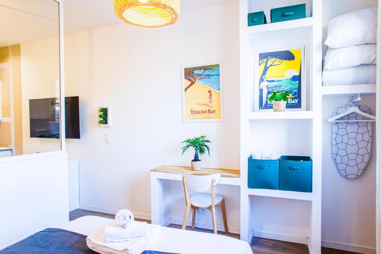 La Cle Studio Clim, Wifi, Gare Et Port De 土伦 外观 照片